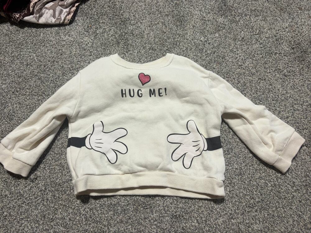 Zara Disney girls 12-18 month Minnie Mouse top